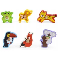 Интерактивная игрушка VIGA Jungle Slider 44671 3+ / Разноцветный Коричневый photo 2