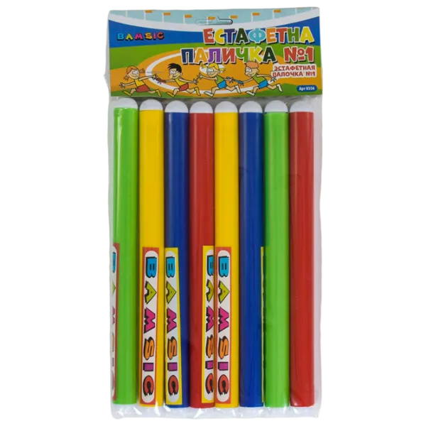 Baston pentru estafetă Bamsic 60363 Multicolor / Plastic photo 2