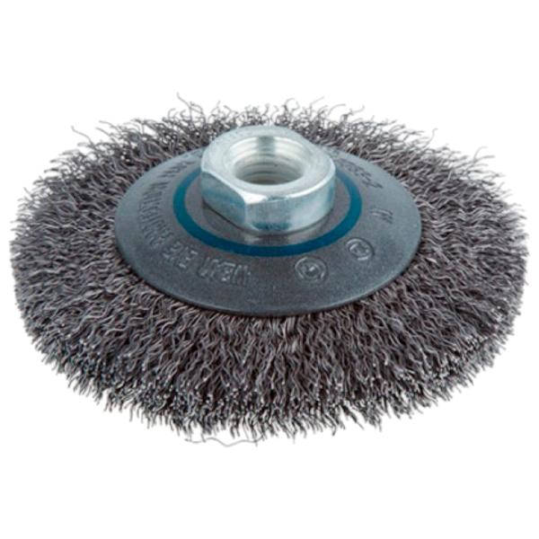 Щетка дисковая из гофрированной проволоки Wolfcraft 2705000 100 мм photo 1