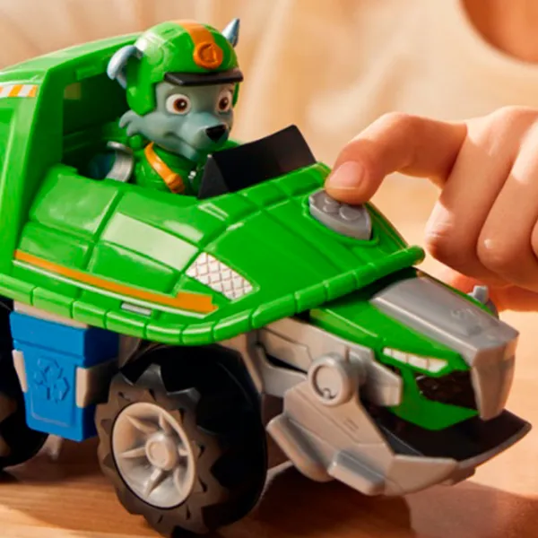 Mașină Spin Master Rocky's Snapping Turtle Vehicle 6067763  / / Gray Green photo 6 Mașină Spin Master Rocky's Snapping Turtle Vehicle 6067763  / / Gray Green photo 6
