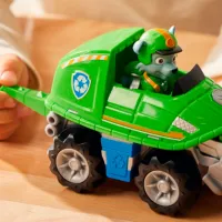 Mașină Spin Master Rocky's Snapping Turtle Vehicle 6067763 / / Gray Green photo 7