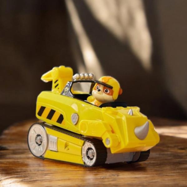 Бульдозер Spin Master Rubble's Rhino Vehicle 6067761  / / Серый Желтый photo 4 Бульдозер Spin Master Rubble's Rhino Vehicle 6067761  / / Серый Желтый photo 4