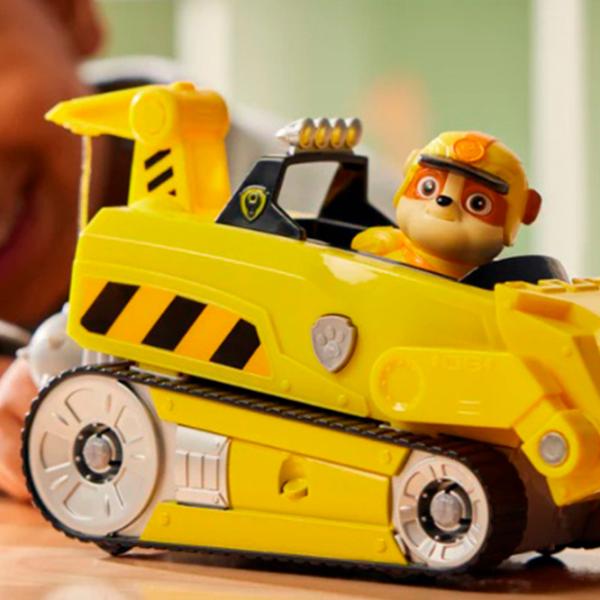 Бульдозер Spin Master Rubble's Rhino Vehicle 6067761  / / Серый Желтый photo 5 Бульдозер Spin Master Rubble's Rhino Vehicle 6067761  / / Серый Желтый photo 5
