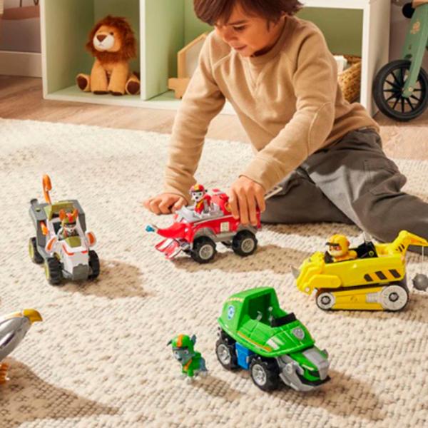 Бульдозер Spin Master Rubble's Rhino Vehicle 6067761  / / Серый Желтый photo 7 Бульдозер Spin Master Rubble's Rhino Vehicle 6067761  / / Серый Желтый photo 7
