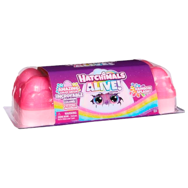 Интерактивная игрушка Spin Master Hatchimals Alive Rainbow Splash 6069777 3+ / Разноцветный Розовый photo 1 Интерактивная игрушка Spin Master Hatchimals Alive Rainbow Splash 6069777 3+ / Разноцветный Розовый photo 1