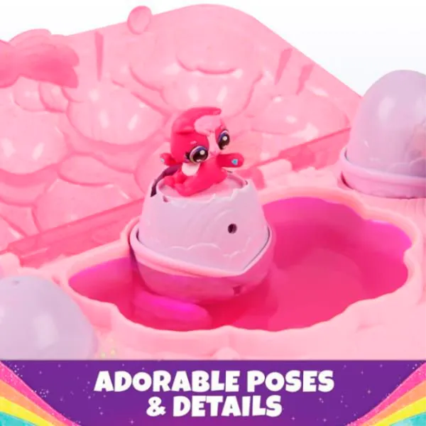 Интерактивная игрушка Spin Master Hatchimals Alive Rainbow Splash 6069777 3+ / Разноцветный Розовый photo 5 Интерактивная игрушка Spin Master Hatchimals Alive Rainbow Splash 6069777 3+ / Разноцветный Розовый photo 5