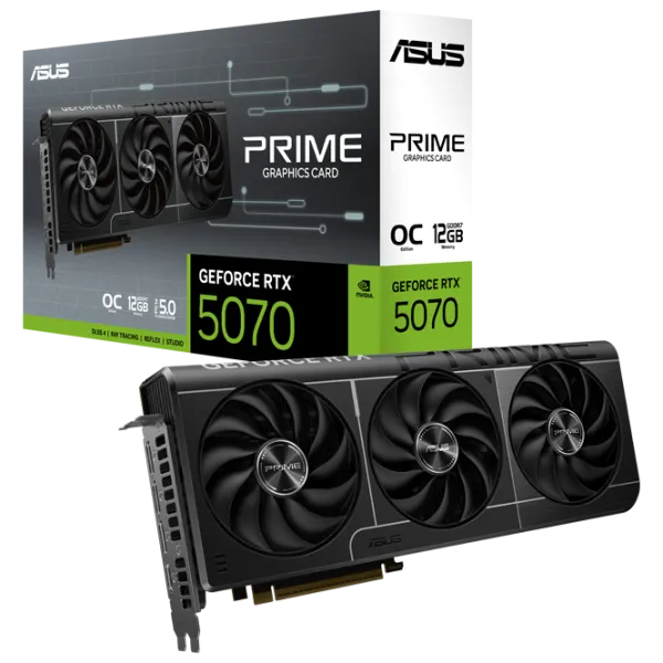 Placă video Asus GeForce RTX 5070 Prime OC PCI Express x16 5.0 / 12 GB photo 11