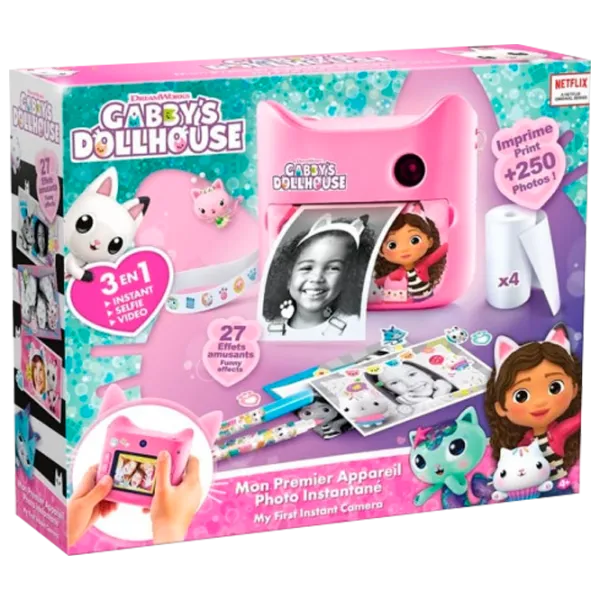 Фотоаппарат Canal Toys Gabby`s Dollhouse My first instant camera GAB005CL 4+ / Черный Разноцветный photo 1