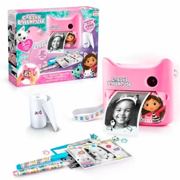 Фотоаппарат Canal Toys Gabby`s Dollhouse My first instant camera GAB005CL 4+ / Черный Разноцветный photo 2