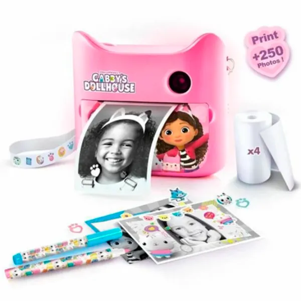 Фотоаппарат Canal Toys Gabby`s Dollhouse My first instant camera GAB005CL 4+ / Черный Разноцветный photo 5