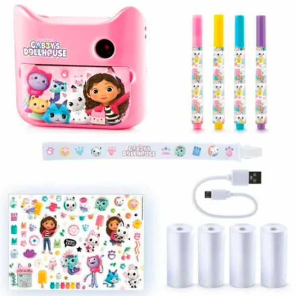 Фотоаппарат Canal Toys Gabby`s Dollhouse My first instant camera GAB005CL 4+ / Черный Разноцветный photo 6