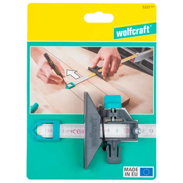 Răzuitor pentru rigle pliabile Wolfcraft 5221000 Green / Plastic photo 4