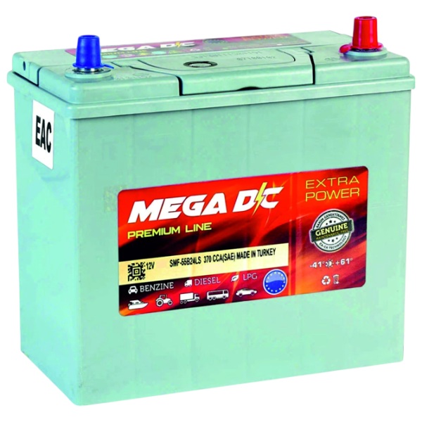 Авто аккумулятор Mega DC Premium Line  / 50 Ah  photo 1