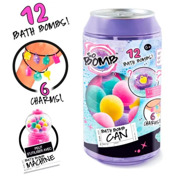 Интерактивная игрушка Canal Toys So Bomb DIY Bath Bomb Cans BBD046 6+ / Разноцветный Разноцветный photo 8