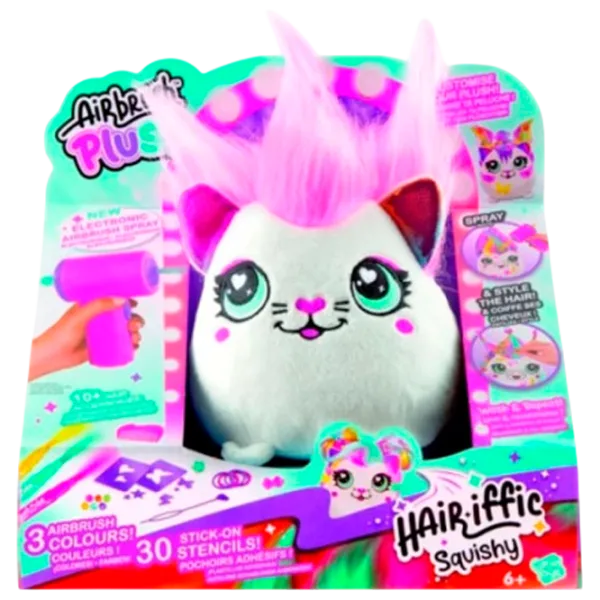 Креативный набор Canal Toys Hairiffic Squishy Airbrush Plush AIR040 6+ / Разноцветный Разноцветный photo 1