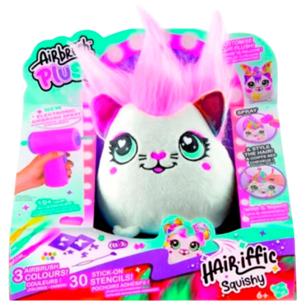 Креативный набор Canal Toys Hairiffic Squishy Airbrush Plush AIR040 6+ / Разноцветный Разноцветный photo 1