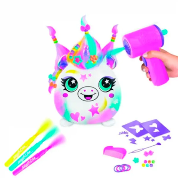 Креативный набор Canal Toys Hairiffic Squishy Airbrush Plush AIR040 6+ / Разноцветный Разноцветный photo 3