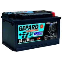 Авто аккумулятор Gepard EFB START STOP 730A / 80 Ач 