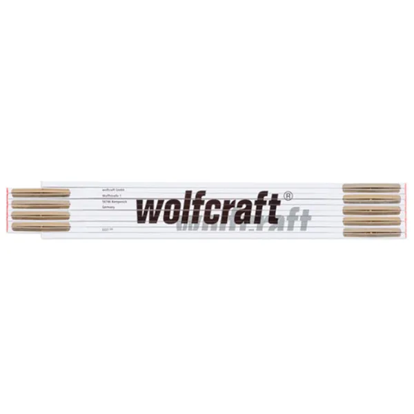 Метр Wolfcraft 5227000 2 м / Белый photo 2