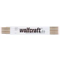 Metru Wolfcraft 5227000 2 m / White photo 2