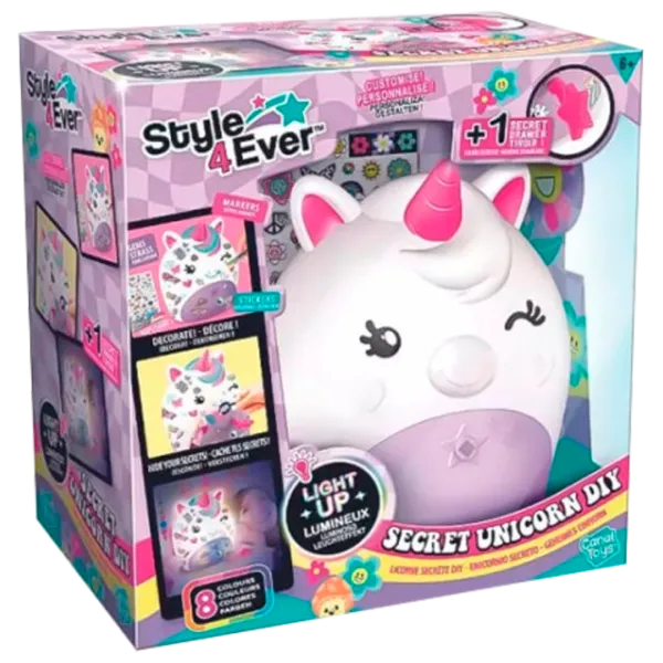 Креативный набор Canal Toys Style 4 Ever Secret Unicorn OFG301 6+ / Разноцветный Белый photo 1 Креативный набор Canal Toys Style 4 Ever Secret Unicorn OFG301 6+ / Разноцветный Белый photo 1