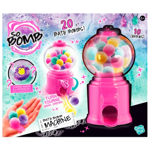 Jucărie interactivă Canal Toys So Bomb DIY Bath Bomb Dispenser BBD045 6+ / Multicolor Pink photo 1 Jucărie interactivă Canal Toys So Bomb DIY Bath Bomb Dispenser BBD045 6+ / Multicolor Pink photo 1