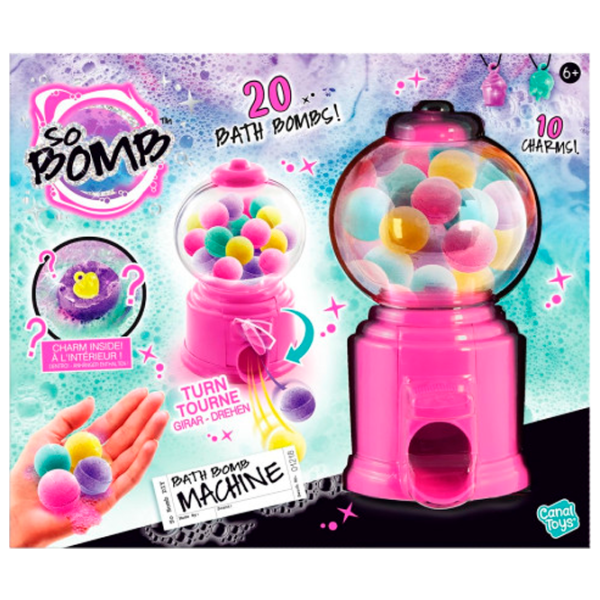 Jucărie interactivă Canal Toys So Bomb DIY Bath Bomb Dispenser BBD045 6+ / Multicolor Pink photo 1 Jucărie interactivă Canal Toys So Bomb DIY Bath Bomb Dispenser BBD045 6+ / Multicolor Pink photo 1