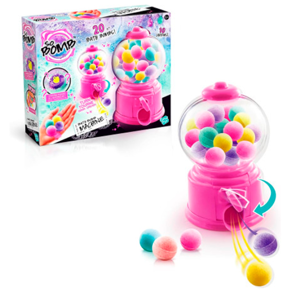 Jucărie interactivă Canal Toys So Bomb DIY Bath Bomb Dispenser BBD045 6+ / Multicolor Pink photo 2 Jucărie interactivă Canal Toys So Bomb DIY Bath Bomb Dispenser BBD045 6+ / Multicolor Pink photo 2