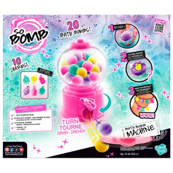 Jucărie interactivă Canal Toys So Bomb DIY Bath Bomb Dispenser BBD045 6+ / Multicolor Pink photo 9 Jucărie interactivă Canal Toys So Bomb DIY Bath Bomb Dispenser BBD045 6+ / Multicolor Pink photo 9
