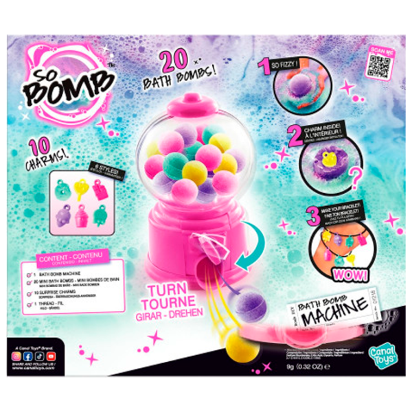 Jucărie interactivă Canal Toys So Bomb DIY Bath Bomb Dispenser BBD045 6+ / Multicolor Pink photo 9 Jucărie interactivă Canal Toys So Bomb DIY Bath Bomb Dispenser BBD045 6+ / Multicolor Pink photo 9