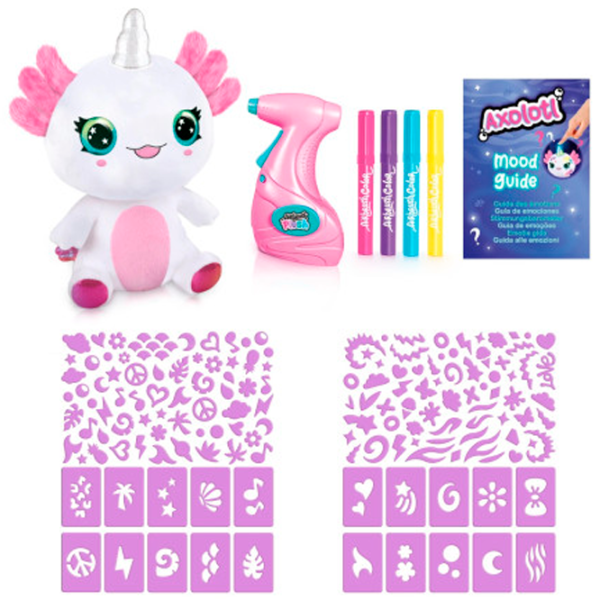 Креативный набор Canal Toys Airbrush Plush Axolotlcorn AIR049 6+ / Разноцветный Белый photo 3 Креативный набор Canal Toys Airbrush Plush Axolotlcorn AIR049 6+ / Разноцветный Белый photo 3