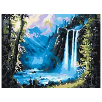 Pictură pe numere BrushMe Farmecul naturii RBS52240FC 40 x 30 cm / Orizontală