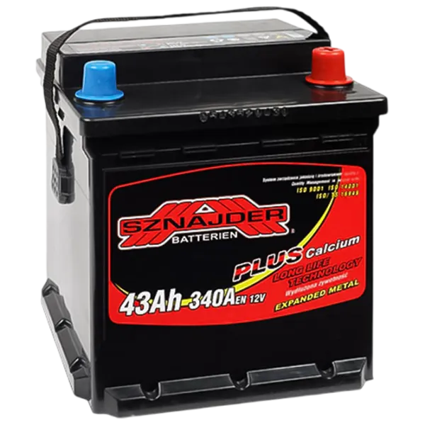 Acumulator auto Snaider Plus 340A / 43 Ah  photo 1