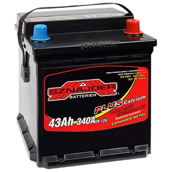 Acumulator auto Snaider Plus 340A / 43 Ah  photo 1