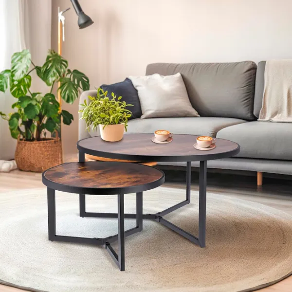 Журнальный столик Jumi CM-316348 5792742 Коричневый photo 2 Журнальный столик Jumi CM-316348 5792742 Коричневый photo 2