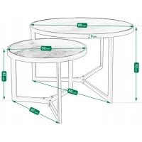 Măsuță de cafea Jumi CM-316348 5792742 Brown photo 6