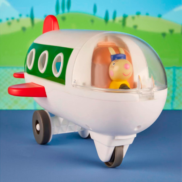 Интерактивная игрушка Hasbro Peppa Pig Самолёт Пеппы F3557 3+ / Разноцветный Белый photo 4 Интерактивная игрушка Hasbro Peppa Pig Самолёт Пеппы F3557 3+ / Разноцветный Белый photo 4