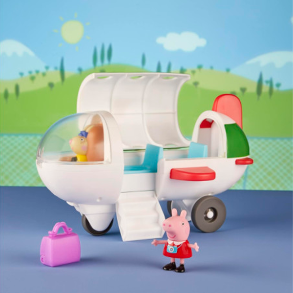 Интерактивная игрушка Hasbro Peppa Pig Самолёт Пеппы F3557 3+ / Разноцветный Белый photo 7 Интерактивная игрушка Hasbro Peppa Pig Самолёт Пеппы F3557 3+ / Разноцветный Белый photo 7