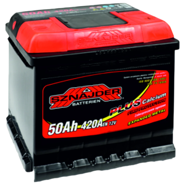 Авто аккумулятор Snaider Plus 420A / 50 Ah  photo 1