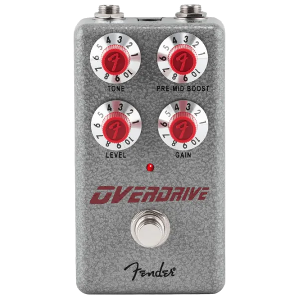 Педаль для электрогитары Fender Hammertone Overdrive  Серебряный / Cталь photo 1