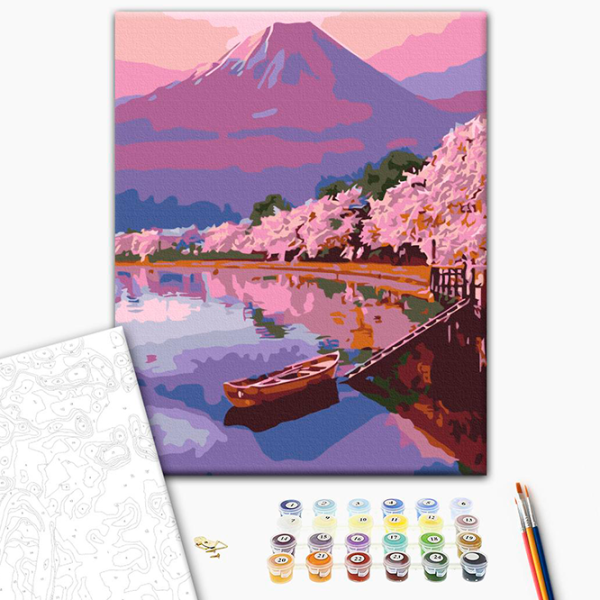 Pictură pe numere BrushMe Coasta de dimineață RBS32542FC 40 x 30 cm / Verticală photo 2 Pictură pe numere BrushMe Coasta de dimineață RBS32542FC 40 x 30 cm / Verticală photo 2