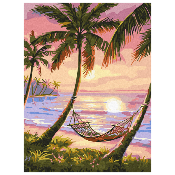 Pictură pe numere BrushMe Colț de paradis RBS4821FC 40 x 30 cm / Verticală photo 1 Pictură pe numere BrushMe Colț de paradis RBS4821FC 40 x 30 cm / Verticală photo 1