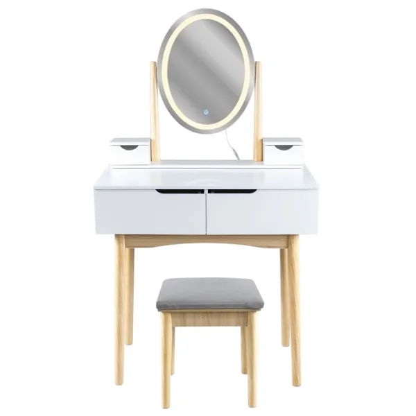 Masă de toaletă Jumi CM-920576 MDF / White photo 1