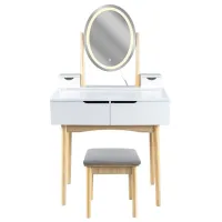 Masă de toaletă Jumi CM-920576 MDF / White