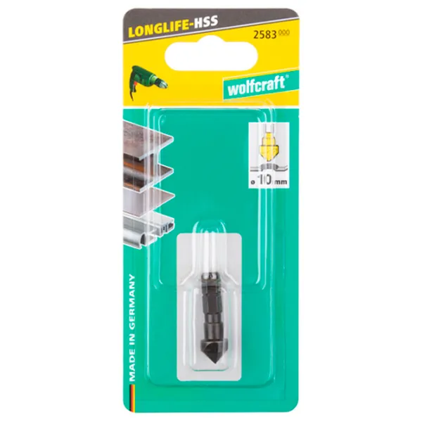 Зенкер Wolfcraft 2583000 HSS photo 2