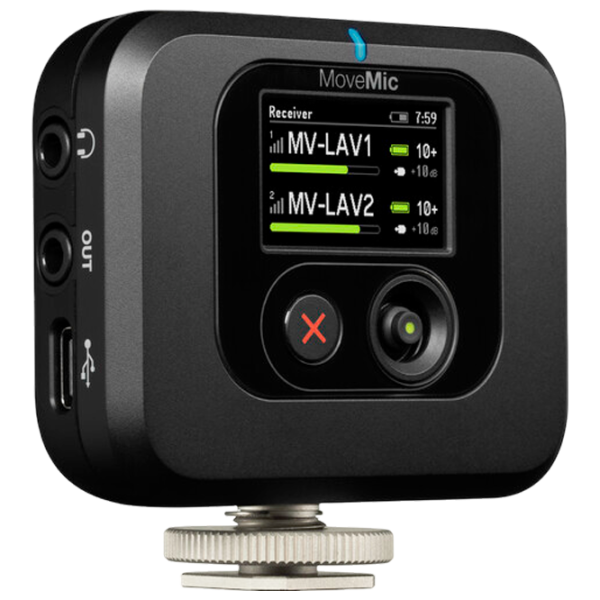 Microfon Shure Movemic TWO Receiver Kit Black photo 6