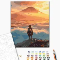 Картина по номерам BrushMe Пейзаж мечты BS43544FC 50 x 40 см / Вертикальная photo 2