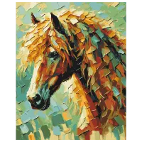 Pictură pe numere BrushMe Lăcustă, Oleg Loburak BS54165FC 50 x 40 cm / Verticală