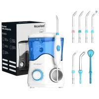 Irigator bucal Nicefeel FC162 Cu apă sub presiune / White photo 3
