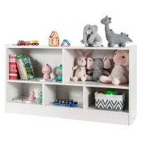 Dulap pentru copii Costway CB10297WH PVC / White